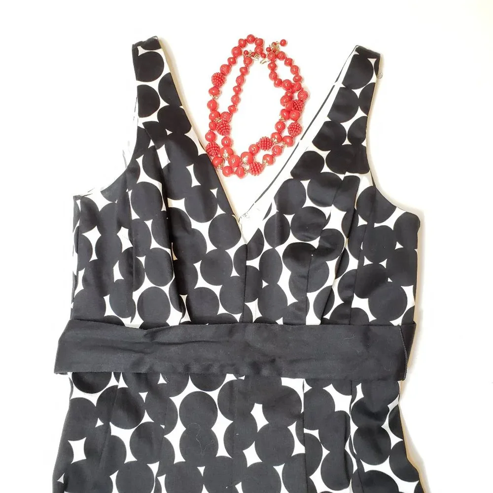 Nine West Polka Dot Swing Dress, 2 - Picture 2 of 8